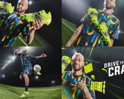 Neymar Jr.viste: botas de fútbol PUMA FUTURE Z 1.1