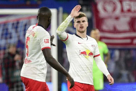 Timo Werner y Upamecano