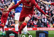 El doblete de Liverpool 2-0 sobre Everton sigue segundo