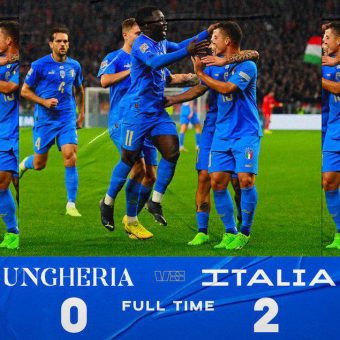 Italia 2-0 Hungría a cuartos de final